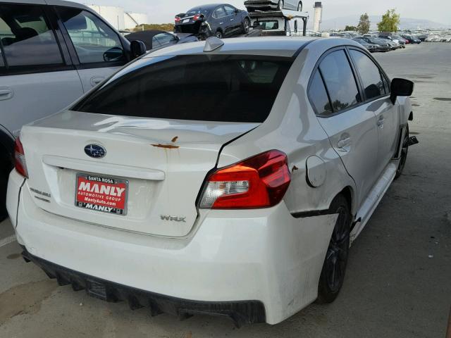 JF1VA1A61F9816429 - 2015 SUBARU WRX WHITE photo 4