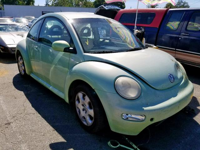 3VWCD21C62M404648 - 2002 VOLKSWAGEN NEW BEETLE მწვანე ფოტო 1