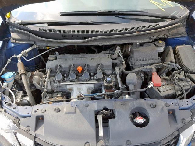 19XFB2F94EE025262 - 2014 HONDA CIVIC EXL 蓝色 照片 7