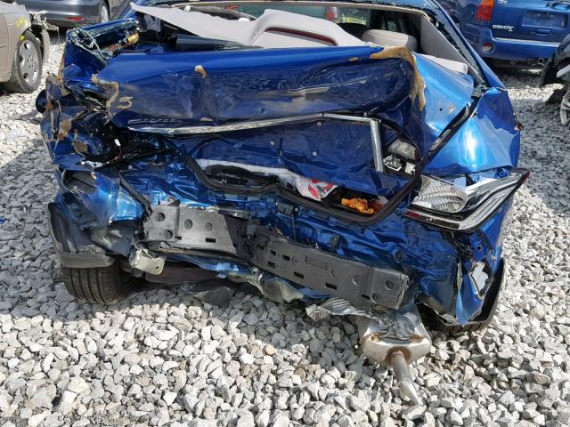 19XFB2F94EE025262 - 2014 HONDA CIVIC EXL 蓝色 照片 9