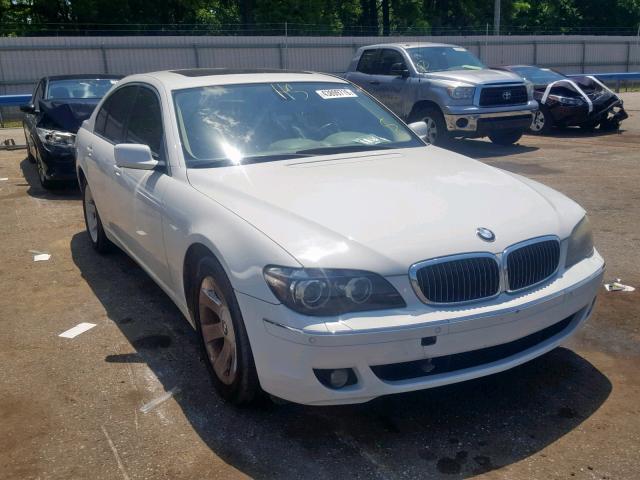 WBAHL83536DT05099 - 2006 BMW 750 I WHITE photo 1