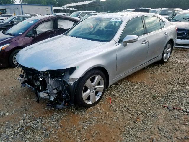 JTHGL5EF7C5044695 - 2012 LEXUS LS 460L SILVER photo 2