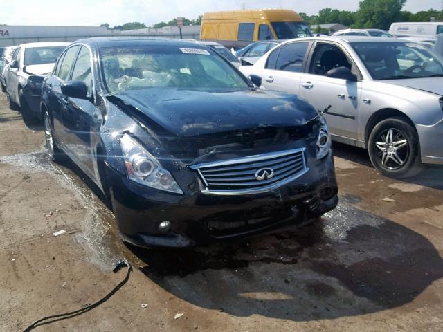 JN1CV6ARXDM765040 - 2013 INFINITI G37 BLACK photo 1