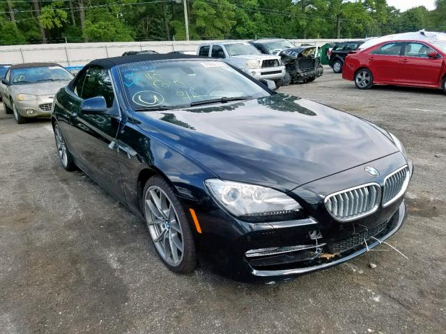 WBALZ3C54CC397790 - 2012 BMW 650 I BLACK photo 1