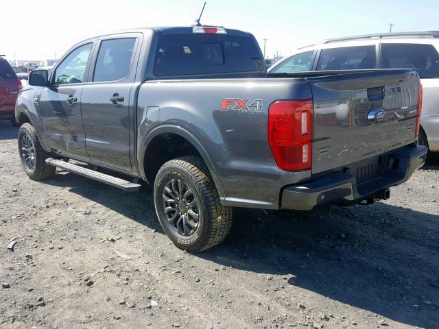 1FTER4FHXKLA09001 - 2019 FORD RANGER SUP GRAY photo 3