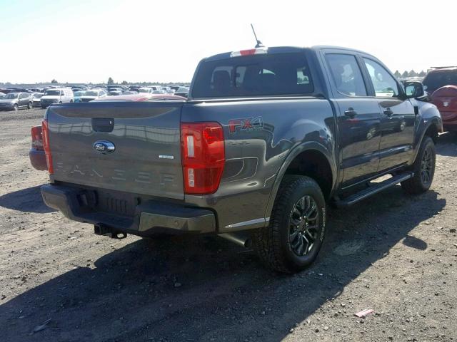 1FTER4FHXKLA09001 - 2019 FORD RANGER SUP GRAY photo 4