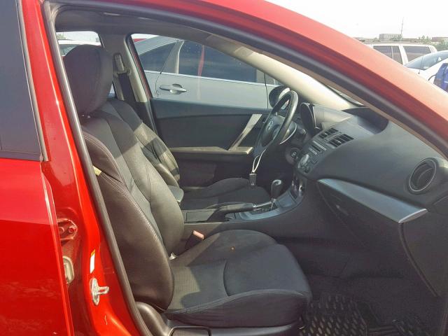 JM1BL1U65B1463415 - 2011 MAZDA 3 S RED photo 5