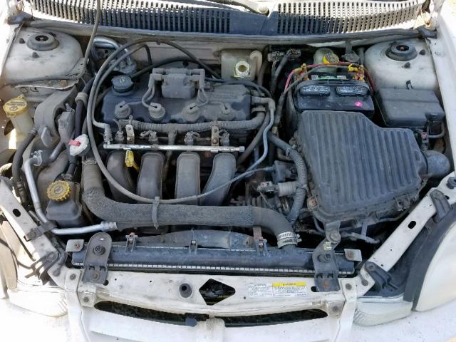 1B3ES16C92D550933 - 2002 DODGE NEON S WHITE photo 7