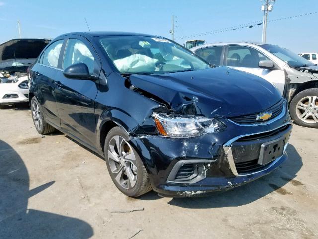 1G1JF5SB1K4125382 - 2019 CHEVROLET SONIC PREM BLACK photo 1