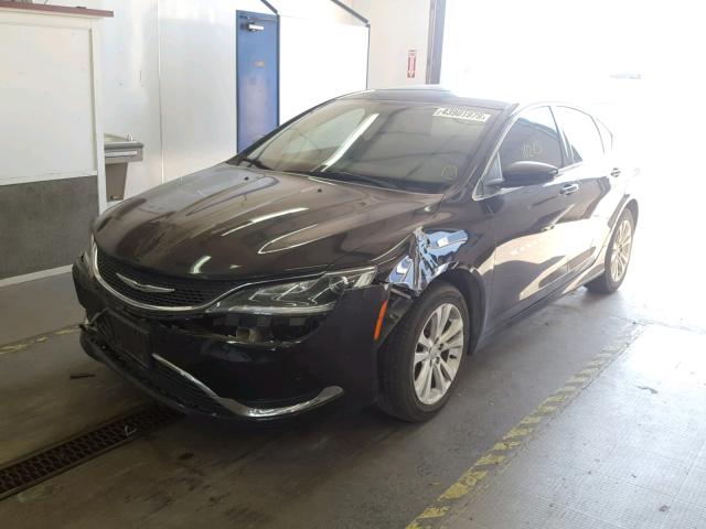 1C3CCCAB3FN546426 - 2015 CHRYSLER 200 LIMITE BLACK photo 2