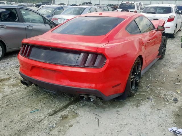 1FA6P8CF9F5300688 - 2015 FORD MUSTANG GT ORANGE photo 4