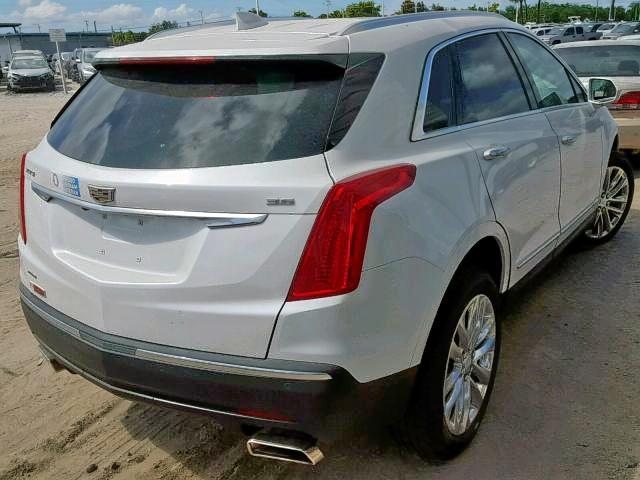 1GYKNDRS7KZ121686 - 2019 CADILLAC XT5 LUXURY WHITE photo 4