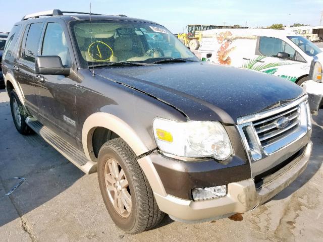 1FMEU74E36UA82554 - 2006 FORD EXPLORER E BROWN photo 1