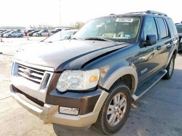 1FMEU74E36UA82554 - 2006 FORD EXPLORER E BROWN photo 2