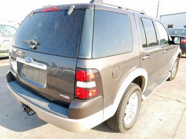 1FMEU74E36UA82554 - 2006 FORD EXPLORER E BROWN photo 4