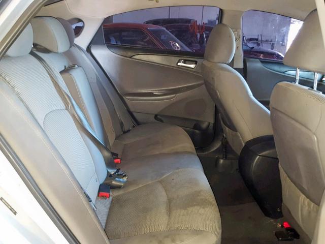 5NPEB4AC7DH717570 - 2013 HYUNDAI SONATA GLS BLUE photo 6