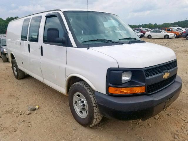 1GCWGBFG8G1230914 - 2016 CHEVROLET EXPRESS G2 WHITE photo 1