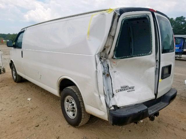 1GCWGBFG8G1230914 - 2016 CHEVROLET EXPRESS G2 WHITE photo 3