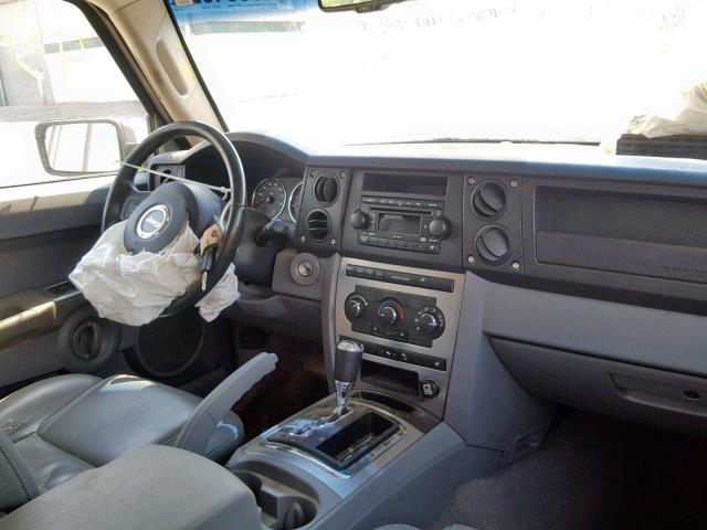 1J8HG48K37C510243 - 2007 JEEP COMMANDER 银色 照片 9