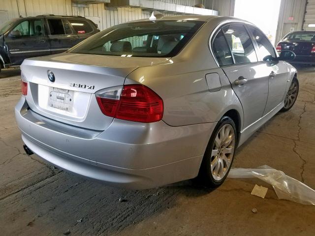 WBAVD33566KV60067 - 2006 BMW 330 XI SILVER photo 4