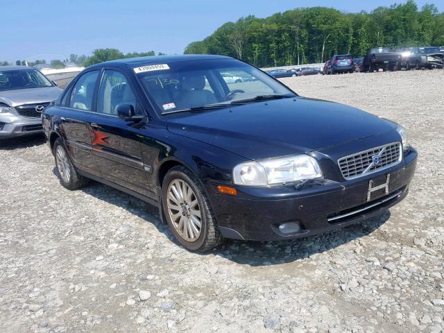 YV1TS592761435779 - 2006 VOLVO S80 2.5T BLACK photo 1