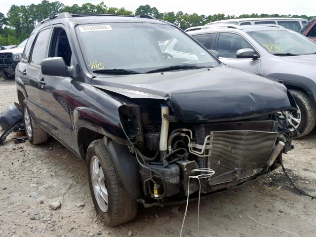 KNDJF724387495423 - 2008 KIA SPORTAGE L BLACK photo 1