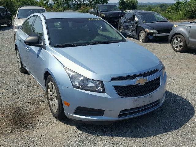 1G1PC5SH7C7293485 - 2012 CHEVROLET CRUZE LS BLUE photo 1