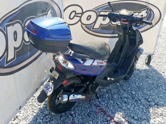 LL0TCAPFXGY460028 - 2016 ARO SCOOTER BLUE photo 4