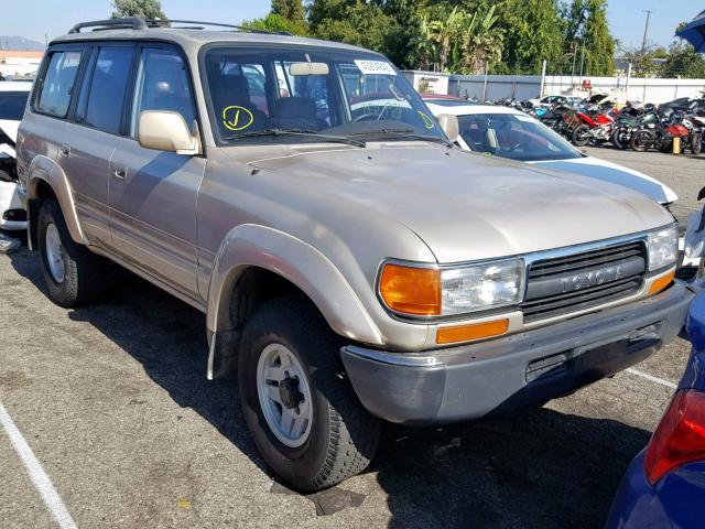 JT3FJ80W6M0032357 - 1991 TOYOTA LAND CRUIS GRAY photo 1