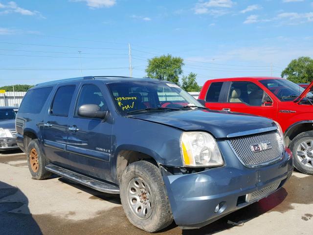 1GKFK66817J189609 - 2007 GMC YUKON XL D BLUE photo 1