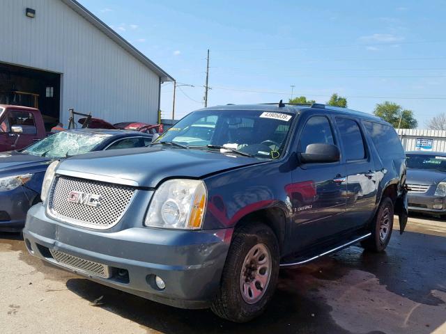 1GKFK66817J189609 - 2007 GMC YUKON XL D BLUE photo 2