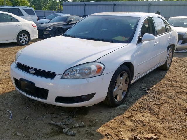 2G1WD58CX69102097 - 2006 CHEVROLET IMPALA SUP თეთრი ფოტო 2