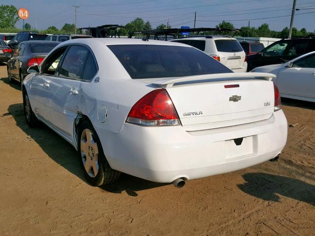2G1WD58CX69102097 - 2006 CHEVROLET IMPALA SUP თეთრი ფოტო 3