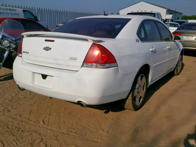 2G1WD58CX69102097 - 2006 CHEVROLET IMPALA SUP თეთრი ფოტო 4