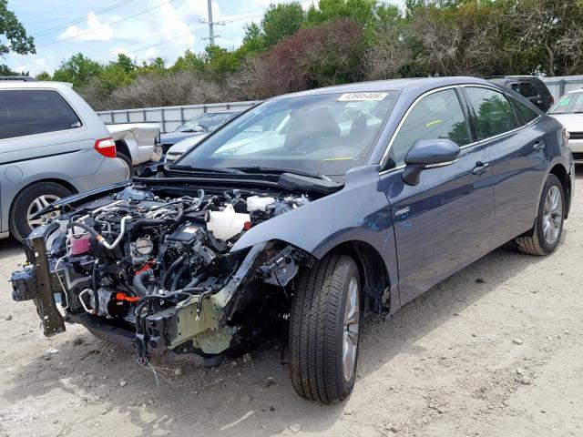 4T1B21FB5KU006241 - 2019 TOYOTA AVALON XLE BLUE photo 2