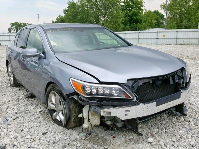 JH4KC1F38EC002171 - 2014 ACURA RLX GRAY photo 1