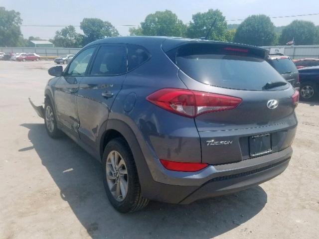 KM8J23A4XHU566443 - 2017 HYUNDAI TUCSON SE BLUE photo 3