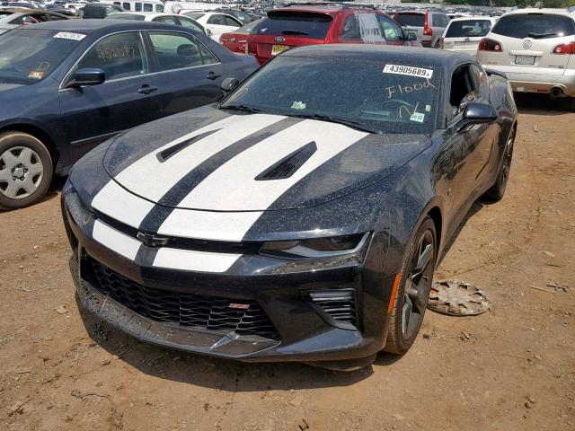 1G1FH1R7XH0145947 - 2017 CHEVROLET CAMARO SS TWO TONE photo 2