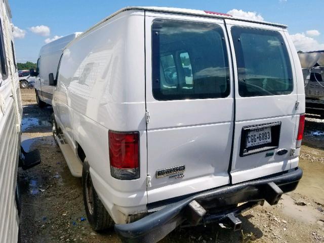 1FTNE2EW6CDA63696 - 2012 FORD ECONOLINE WHITE photo 3