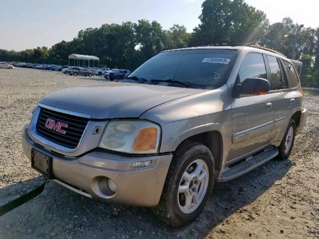 1GKDS13S722328168 - 2002 GMC ENVOY SILVER photo 2