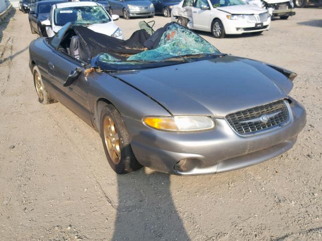 3C3EL55H1XT552925 - 1999 CHRYSLER SEBRING JX GRAY photo 1