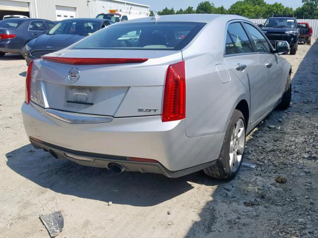 1G6AG5RX1E0193976 - 2014 CADILLAC ATS SILVER photo 4