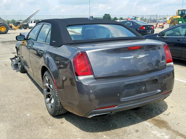 2C3CCABG0FH882185 - 2015 CHRYSLER 300 S GRAY photo 3