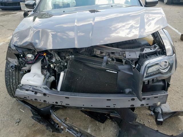 2C3CCABG0FH882185 - 2015 CHRYSLER 300 S GRAY photo 9