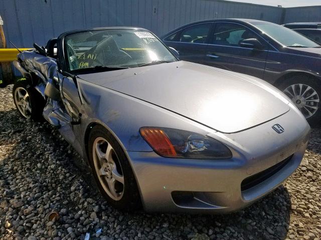 JHMAP11493T000586 - 2003 HONDA S2000 SILVER photo 1