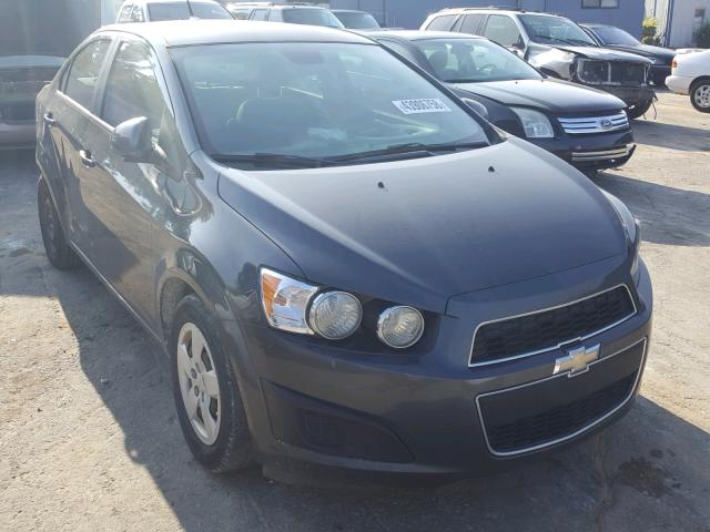 1G1JB5SH2D4220598 - 2013 CHEVROLET SONIC LS 灰色 照片 1