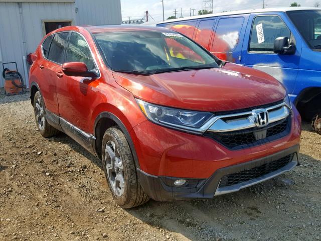 2HKRW2H84JH657996 - 2018 HONDA CR-V EXL RED photo 1