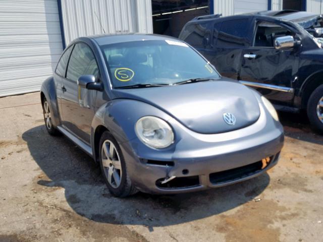3VWPR31C36M413600 - 2006 VOLKSWAGEN NEW BEETLE ნაცრისფერი ფოტო 1