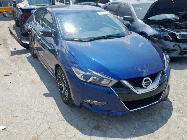 1N4AA6AP6HC409460 - 2017 NISSAN MAXIMA 3.5 BLUE photo 1