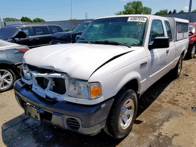 1FTKR1ED3BPB07019 - 2011 FORD RANGER SUP WHITE photo 2